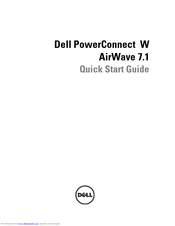 Dell PowerConnect W-Airwave Quick Start Manual