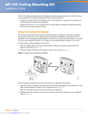 Aruba Networks PowerConnect W-AP105 Installation Manual