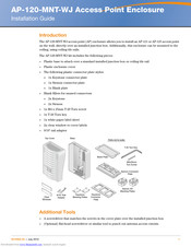 Aruba Networks PowerConnect W-AP124 Installation Manual