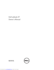 Dell Latitude Slate Owner's Manual