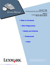 Lexmark T632n Service Manual