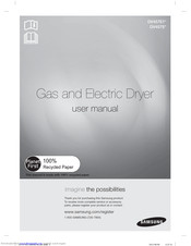 Samsung DV457E1 Series User Manual