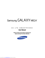Samsung GALAXY MEGA SCH-R960 User Manual