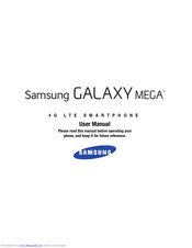 Samsung GALAXY MEGA User Manual