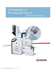 Kyocera KYOmulticode 1.0 Quick Installation Manual