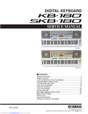 Yamaha SKB-180 Service Manual