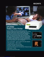 Sony UP25MD Brochure