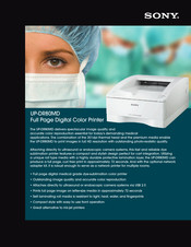 Sony UP-DR80MD Specifications