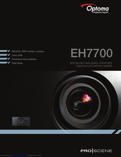 Optoma EH7700 Brochure