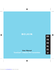 Belkin TuneCast 3 User Manual