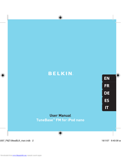 Belkin F8Z136-BLK User Manual