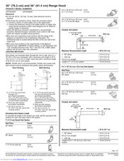 Amana UXT4236AYS Instructions