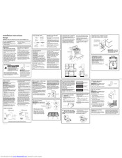 GE JGB695EEFES Installation Instructions