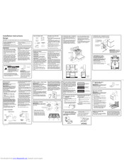 GE PGB945SEFSS Installation Instructions