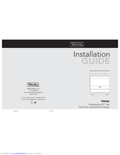 Viking RVGR330 Installation Manual