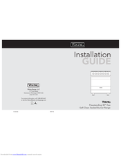 Viking RVGR3305BSS Installation Manual