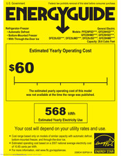GE GFE29HGD Series Energy Manual