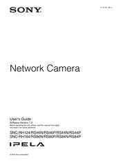Sony SNC-RS46N User Manual