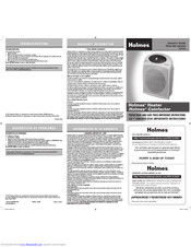 Holmes HFH442 Manuals | ManualsLib