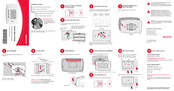 Honeywell RTH7400 series Quick Start Manual