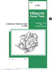 Hitachi C18DLP4 - 18V Li-Ion 6-1/2