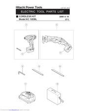 Hitachi Light Parts List