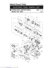 Hitachi DS18DL Parts List