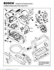 Bosch BSG71360 Parts List