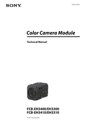 Sony FCBEH3310 Technical Manual