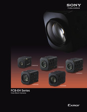 Sony FCBEH6500 Specification Sheet