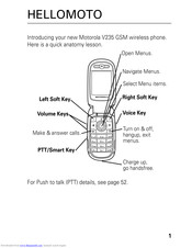 Motorola V235 GSM User Manual