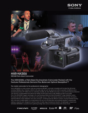 Sony HXRNX30U Brochure