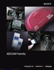 Sony XDCAM PDW-EX3 Brochure & Specs