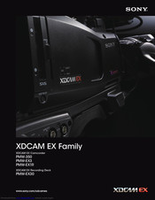 Sony XDCAM EX PMW-EX1R Brochure & Specs