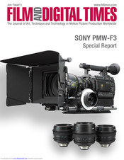 Sony PMW-F3 Brochure