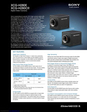 Sony XCGH280E Brochure