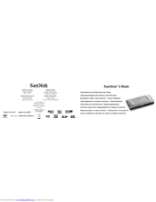 SanDisk SDVM1AA30 User Manual