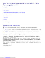 Dell MU833 Troubleshooting Manual
