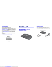 Netgear MC1101 v2 Package Contents Manual
