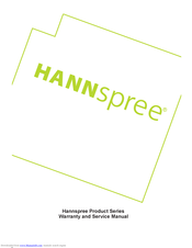 Hannspree LT09-10U1-000 Warranty And Service Manual