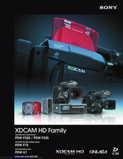 Sony XDCAM PDW-F355 Brochure
