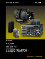Sony SR-256S55 Brochure