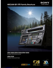 Sony SRW5500/2 Brochure