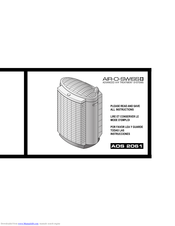 Air-O-Swiss AOS 2061 Instructions For Use Manual