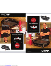Aroma FlipGrill AHG-2233 Instruction Manual