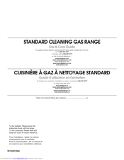 Whirlpool STANDARD CLEANING W10330186A Use & Care Manual