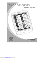 Bookeen Cybook Opus User Manual
