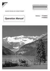 Daikin FT60BSG Operational Manual