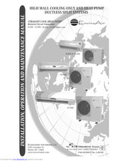 EMI KWHA12AO Installation, Operating And Maintanance Manual