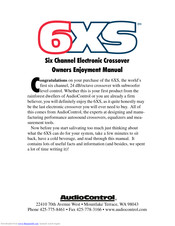 Audio Control 6XS Owner's Manual